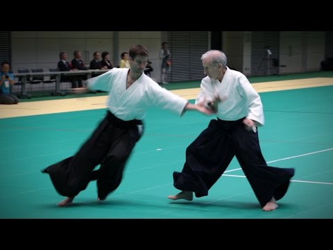 Tony Smibert - Aikido Demonstration - 12th IAF Congress (2016)