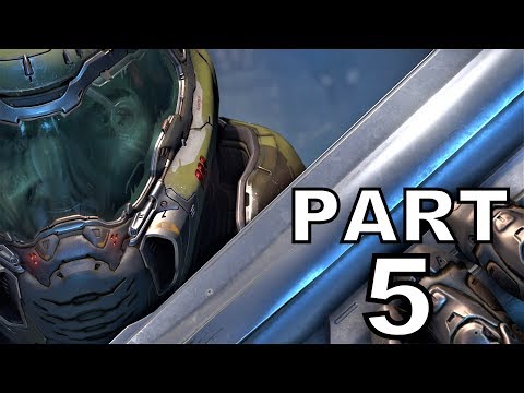 DOOM ETERNAL Walkthrough Gameplay Part 5 - Revenant Drone