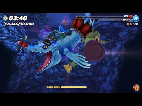 10,000m Swim in Harbor Map (Air Craft Propeller) Live Contest - Hungry Shark World