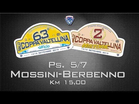 63° Rally Coppa Valtellina Ps.5/7 - Mossini-Berbenno Km. 15,00