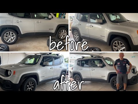HOW TO CHANGE WHEELS | How to Change Tires With Ultra Nemesis and Falken WildPeak On A Jeep Renegade