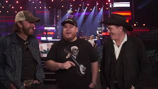 Brooks &amp; Dunn Rehearse With Luke Combs for the 54th ACM Awards