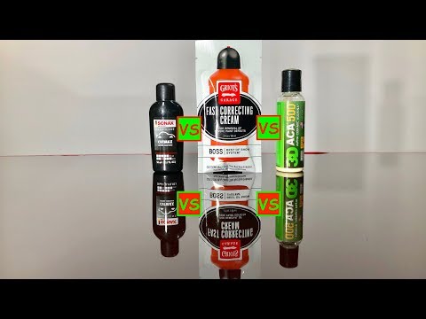 Sonax CutMax vs Griots FCC vs 3D ACA 500 Compound Testing & Results!