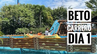 Chegamos ao Beto carrero - Realização do sonhos dos sobrinhos.