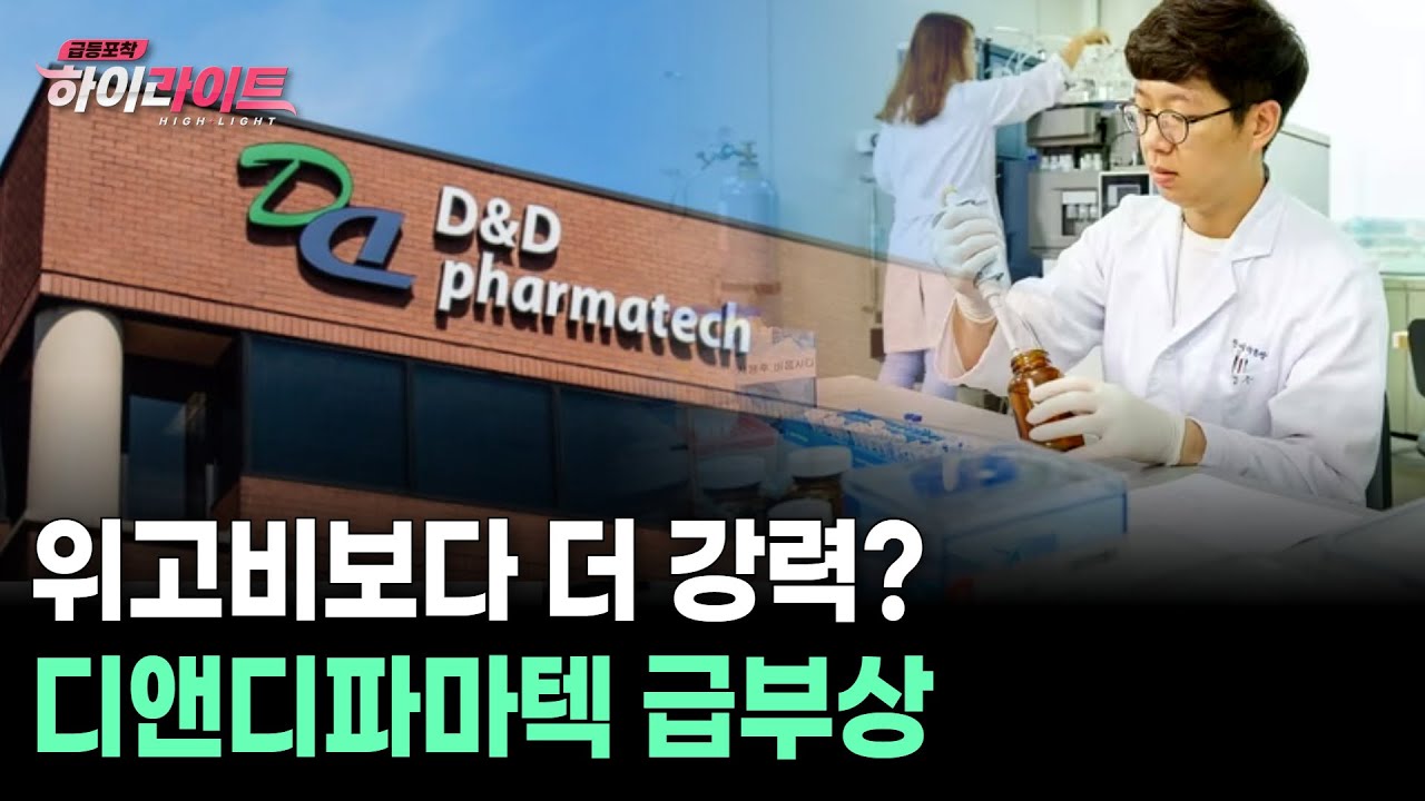 위고비보다 더 강력? 디앤디파마텍 급부상
