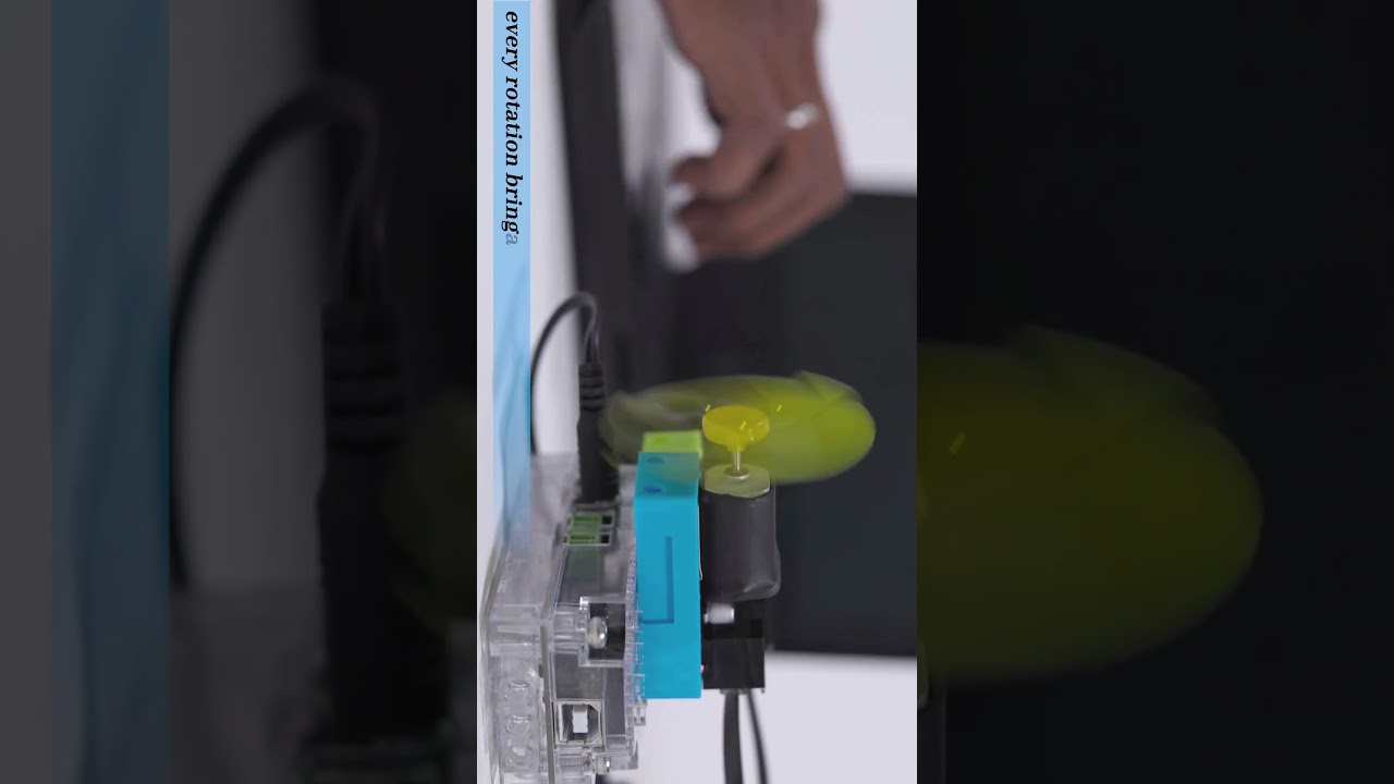 Petal Smart Fan Robotic Kit | IoT-Enabled Automation for Advanced STEM Learning 🌬️ #iot #robotics