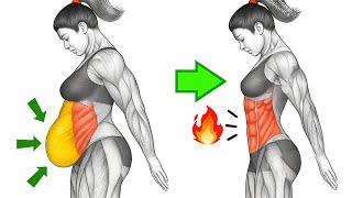 ➜ Lose 2 Inches Off Your Waist in 7 Days | 30 Min Standing Workout to Burn Belly Fat Fast
