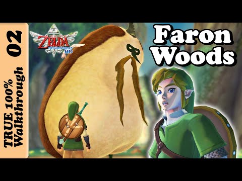 Into the Faron Woods! | True 100% Walkthrough Zelda Skyward Sword HD