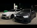 LATE NIGHT DRIVE BMW M4 CHASING ANOTHER M4 POV
