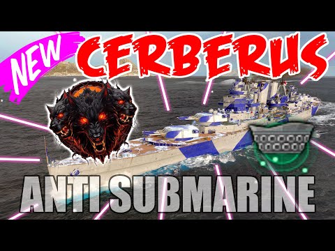 *NEW* Cerberus - FIRST REAL SUBMARINE HUNTER - (Australian) Tier X Cruiser - WOWS