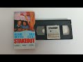 Opening And Closing To Stakeout 1990 VHS 60fps