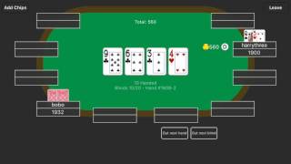 Poker Mavens Mobile App - Table v2