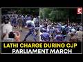 BREAKING Security Forces Lathi Charge Protesters During CJP S Parliament March At Jantar Mantar