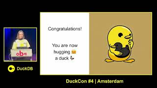 Hugging a Duck: Democratizing Data Access and Exploration with DuckDB and Hugging Face Hub #DuckCon4