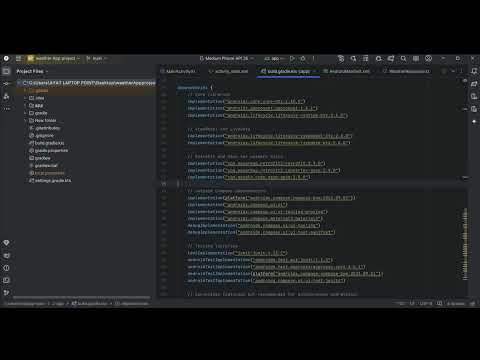 weather App project  in android studio using Kotlin