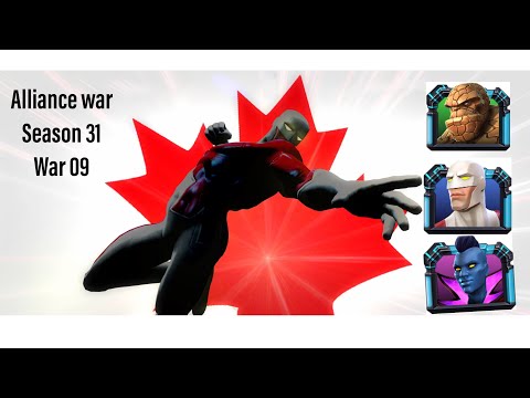Alliance war season 31 - war 09