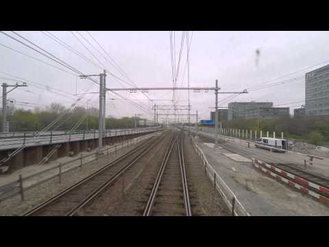 [cabinerit] A train driver's view: Amsterdam CS - Hoofddorp Midden, SGMM, 23-Apr-2015.
