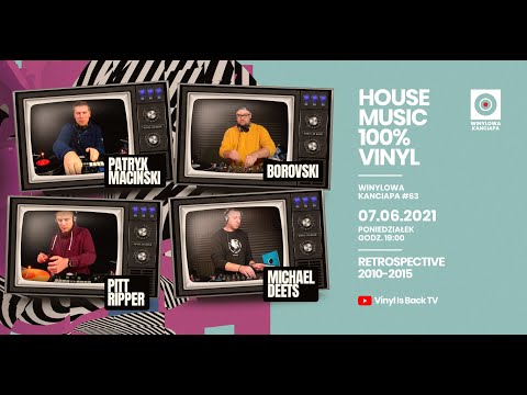 WINYLOWA KANCIAPA #63 [07.06.2021] RETROSPECTIVE 2010-2015. 100% VINYL. DJ LIVE SET