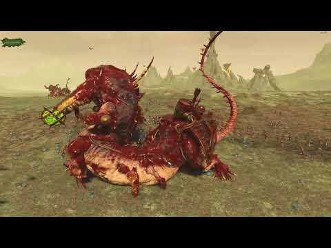 Massive Pit Abominations VS Men At Arms - Low Gravity  - Total War: Warhammer 2 - The Laboratory