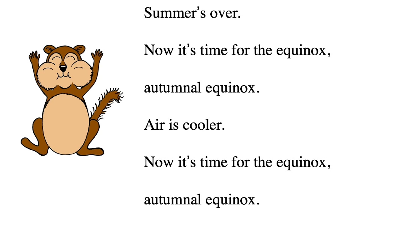 Autumnal Equinox - Presentation Kit excerpt