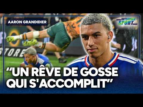 XV de France : "Rester le plus longtemps possible" en équipe de France confie A. Grandidier-Nkanang