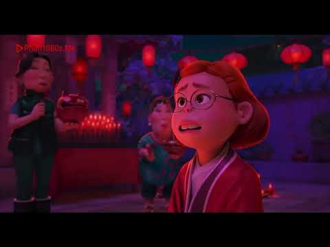 Turning Red | The Blood Moon Ritual scene part 1