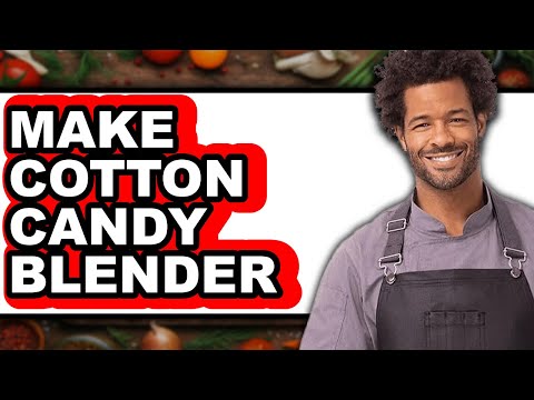 How to Make Cotton Candy Blender (Only Way)