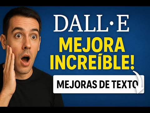 DALL·E ahora escribe texto perfecto - La mejora que todos esperábamos