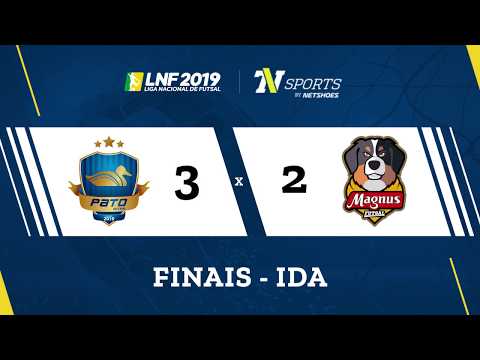 LNF2019 - Gols - Final Ida - Pato 3 x 2 Magnus