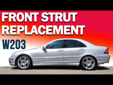 Mercedes-Benz W203 C-Class Front Strut Replacement