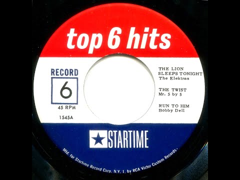 The Lion Sleeps Tonight--The Elektras Top 6 Hits, 1961