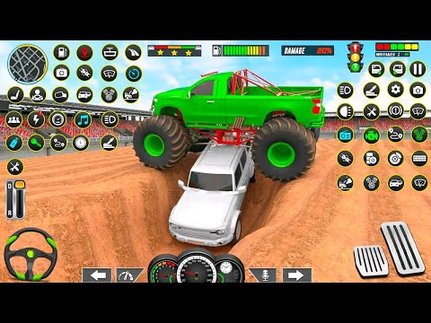 Real Monster Truck Demolition Derby Game - Monster Truck Demolition Derby 3D - Android GamePlay