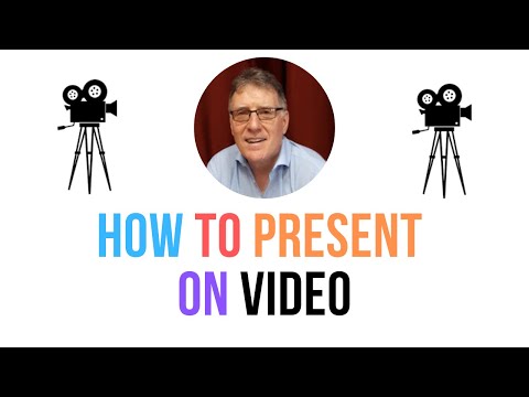 How to Present on Video