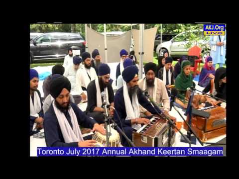 014 Toronto July 2017 - Sunday AM - Bhai Jaswant Singh Jee Toronto
