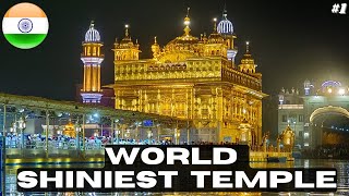 Inside the GOLDEN temple, world shiniest Gurdwara of Sikhism in Amritsar - India Motorcycle Vlog EP1