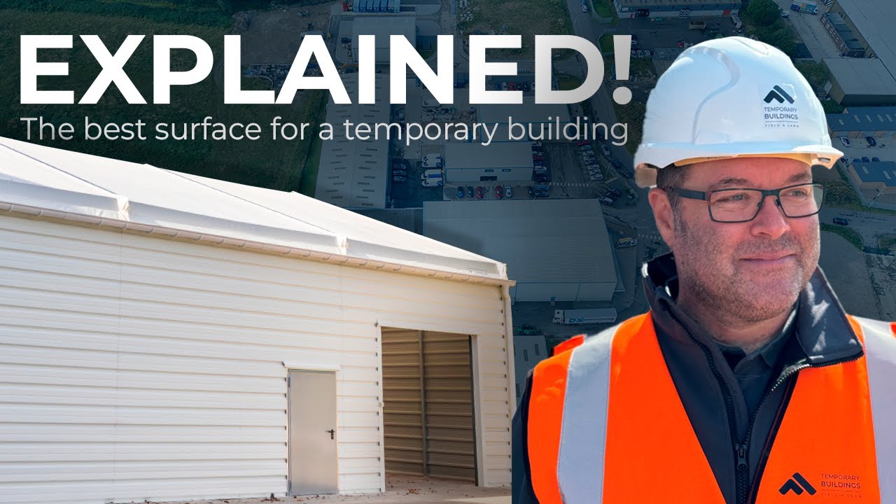 Temporary Building Installation Guide - Ground Surfaces & Anchorage Options Explained