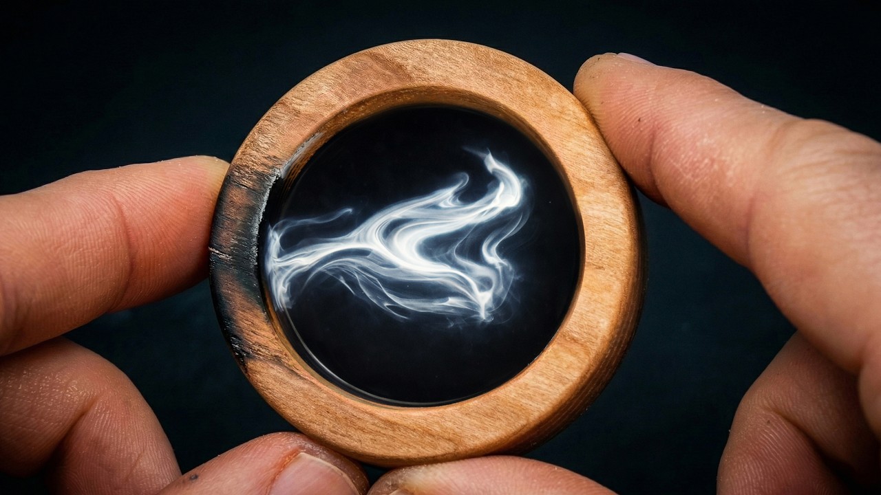 This Shouldn’t Be Possible… Smoke in Solid Resin?