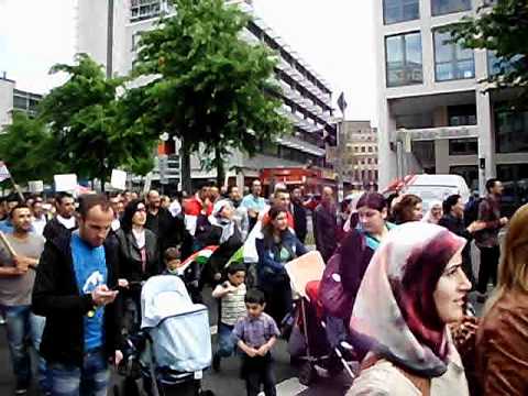 Demo zur Unterstützung des syrischen Volkes in Bremen