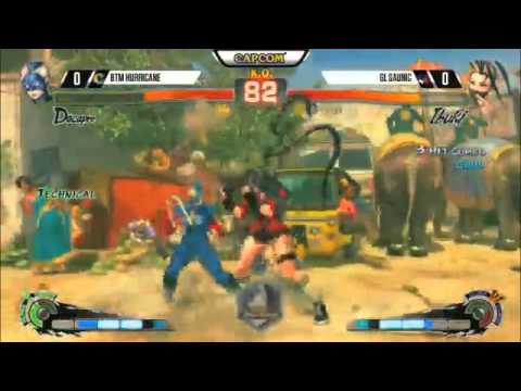 Hypespotting4 USF4 BTM|Hurricane237(Decapre) VS GL|Saunic (Ibuki)