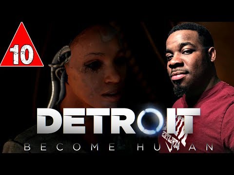 THE CHASE HE RUNS FAST !! Detroit Become Human Gameplay Walkthrough Part 10 - Detroit