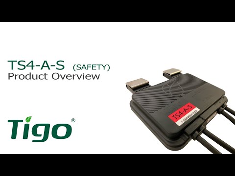 Tigo TS4-A-S (safety) - Overview and Specifications