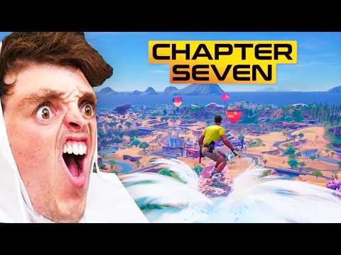 LazarBeam Plays Fortnite CHAPTER 7 (world first)