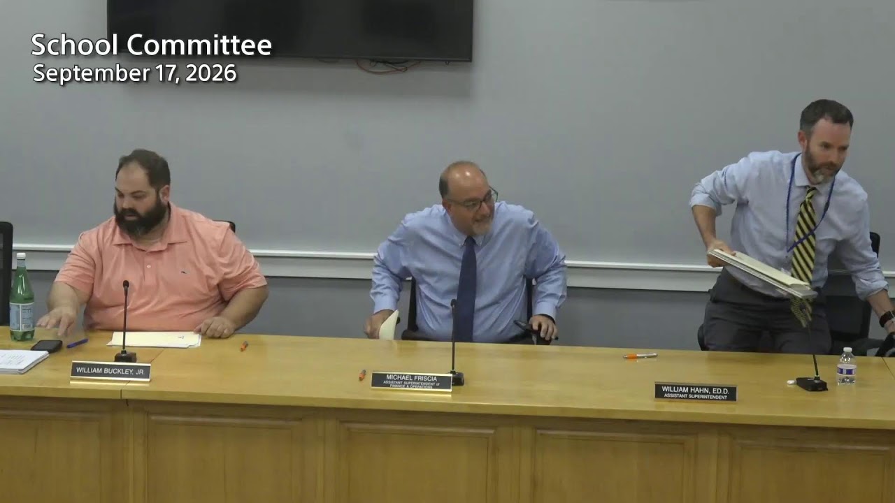 From the School Committee