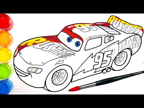 Mcqueen Color Pages