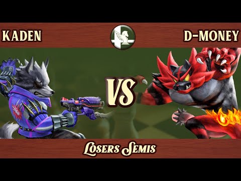 Kaden (Wolf) vs D-Money (Incineroar, et al.) - West Towne Brawl 105 Losers Semis