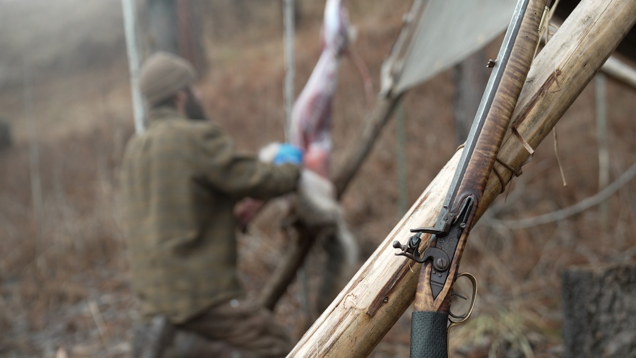 I took a Flintlock Rifle Coyote Hunting and this happened!