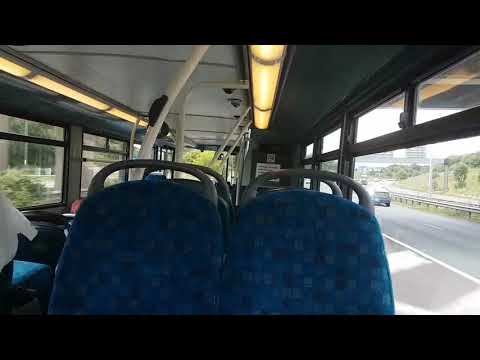 THRASH AND LAST DLA BUILT!!! Tyrers Coaches DAF DB250 ALX400 DLA389\LJ03MZD - Rail Replacement