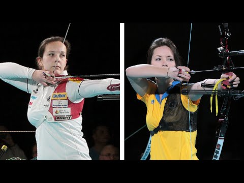 Germany v Ukraine – recurve women's team gold | Nimes 2014 World Archery Indoor Championships