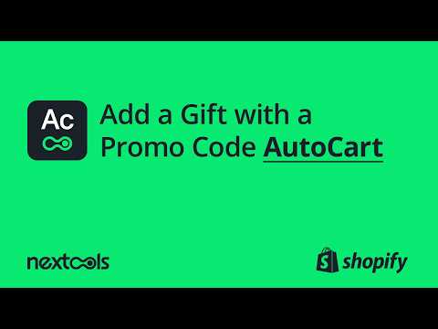 Add Gift with a promo code