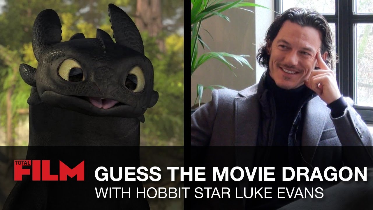 Luke Evans plays Guess the Movie Dragon - YouTube